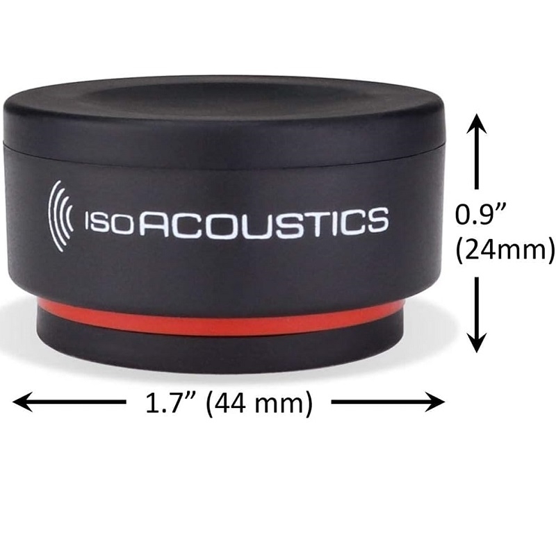 Iso Puck Mini Desktop Floor Acoustic Isolators Units Isoacoustics