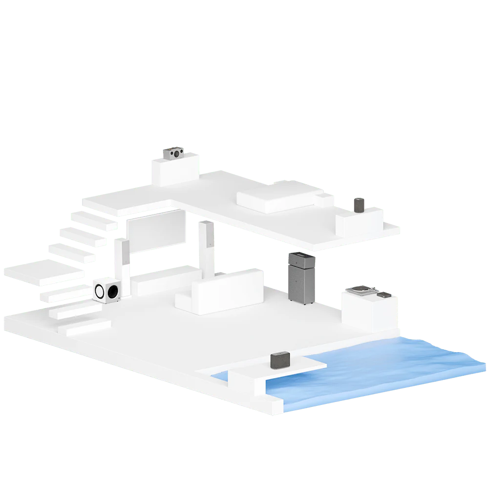 Connect with other Audio Pro speakers via multi-room setup.