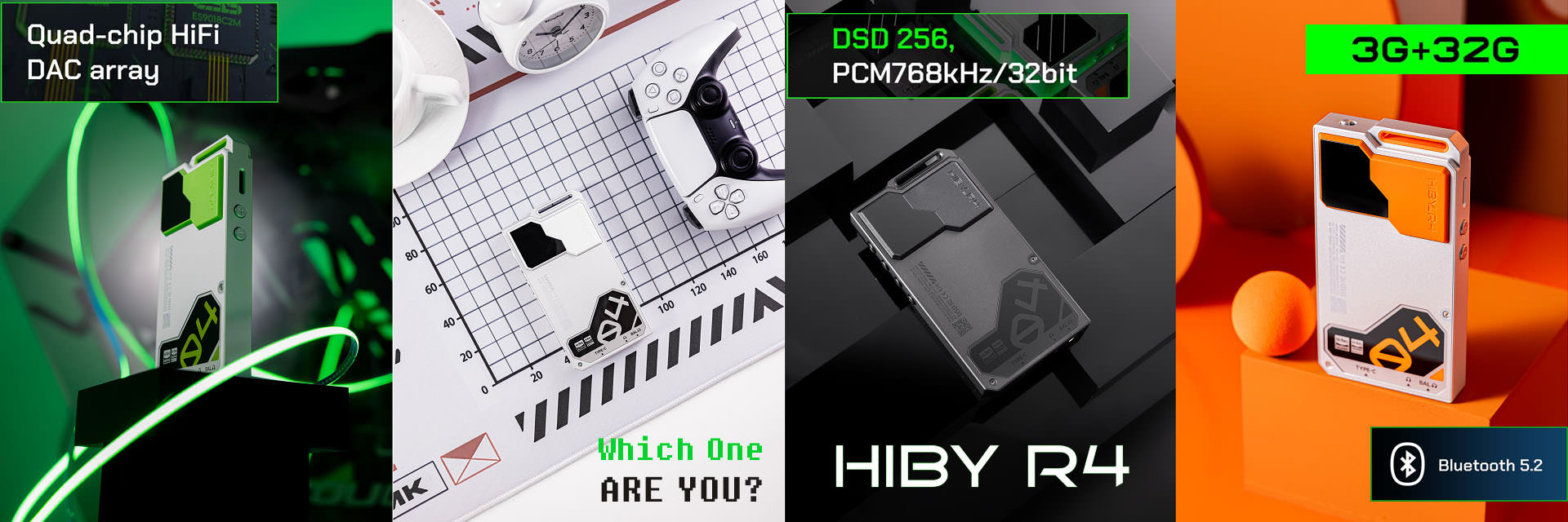 Hiby R4 Audio Players