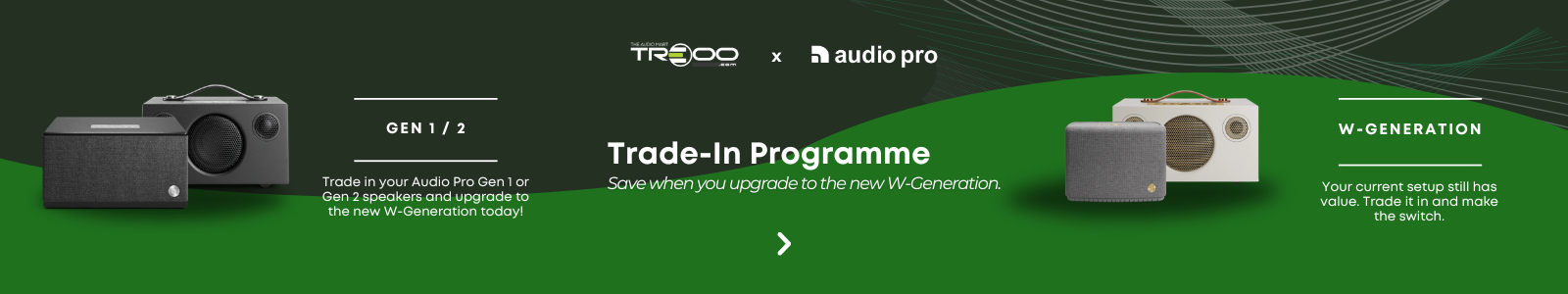 Audio Pro Trade-In Programme