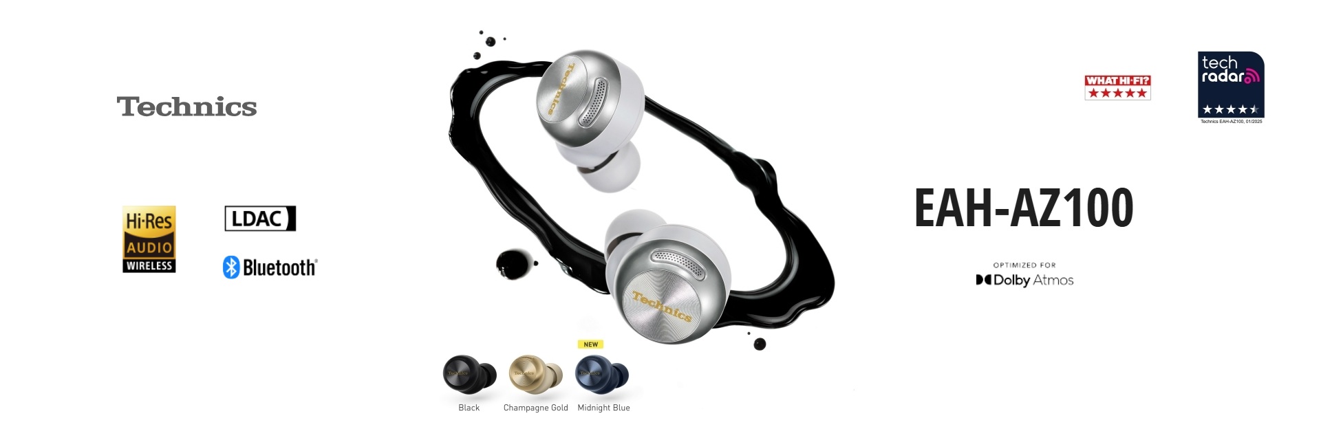 Technics EAH-AZ100 TWS earbuds