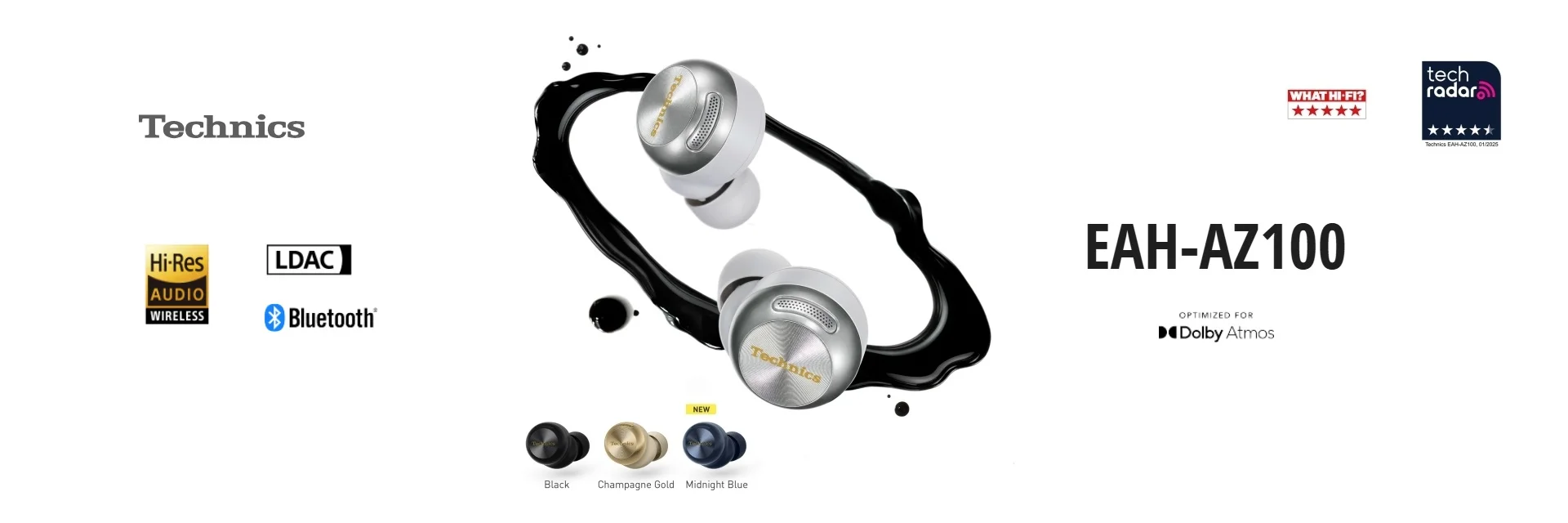 Technics EAH-AZ100 TWS earbuds