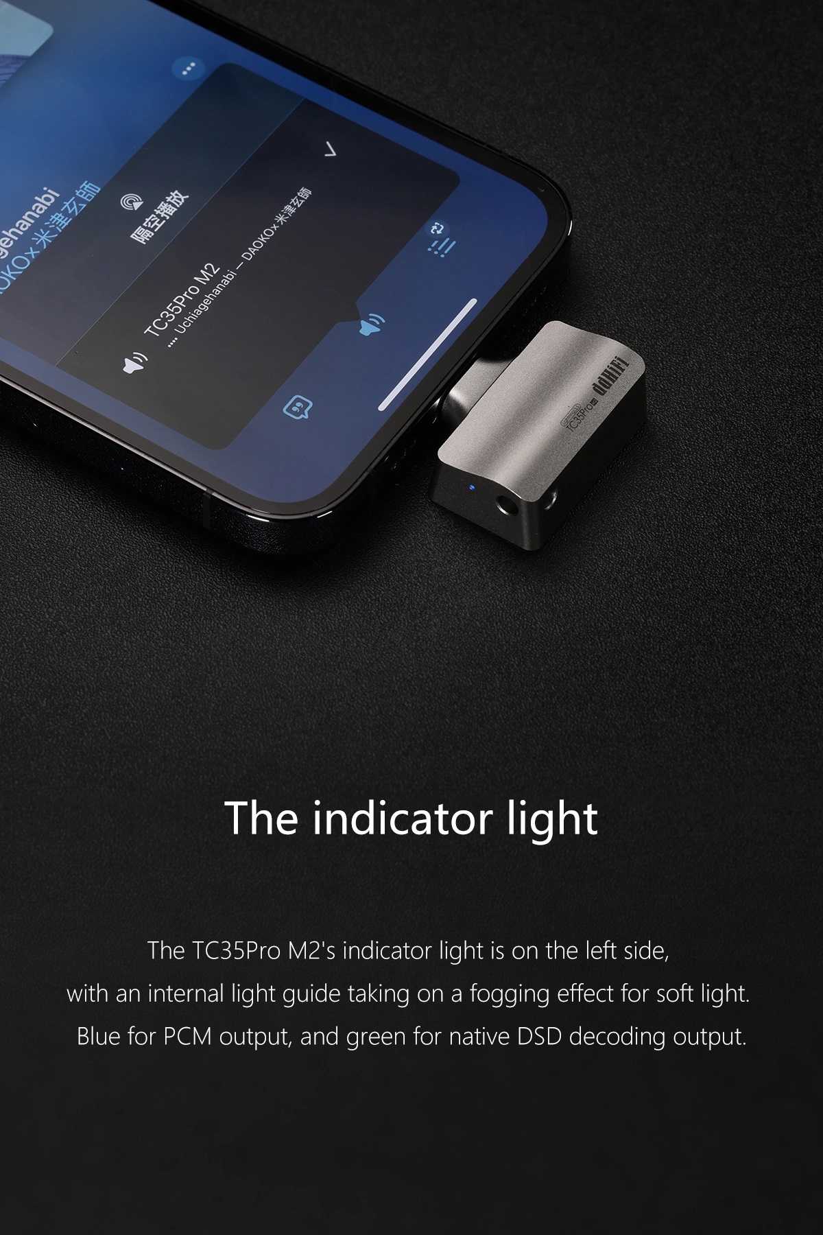 ddHiFi TC35Pro (Mountain2) USB-C to 3.5mm TRS Unbalanced Portable USB DAC &amp; Headphone Amplifier Adapter [2nd Gen]