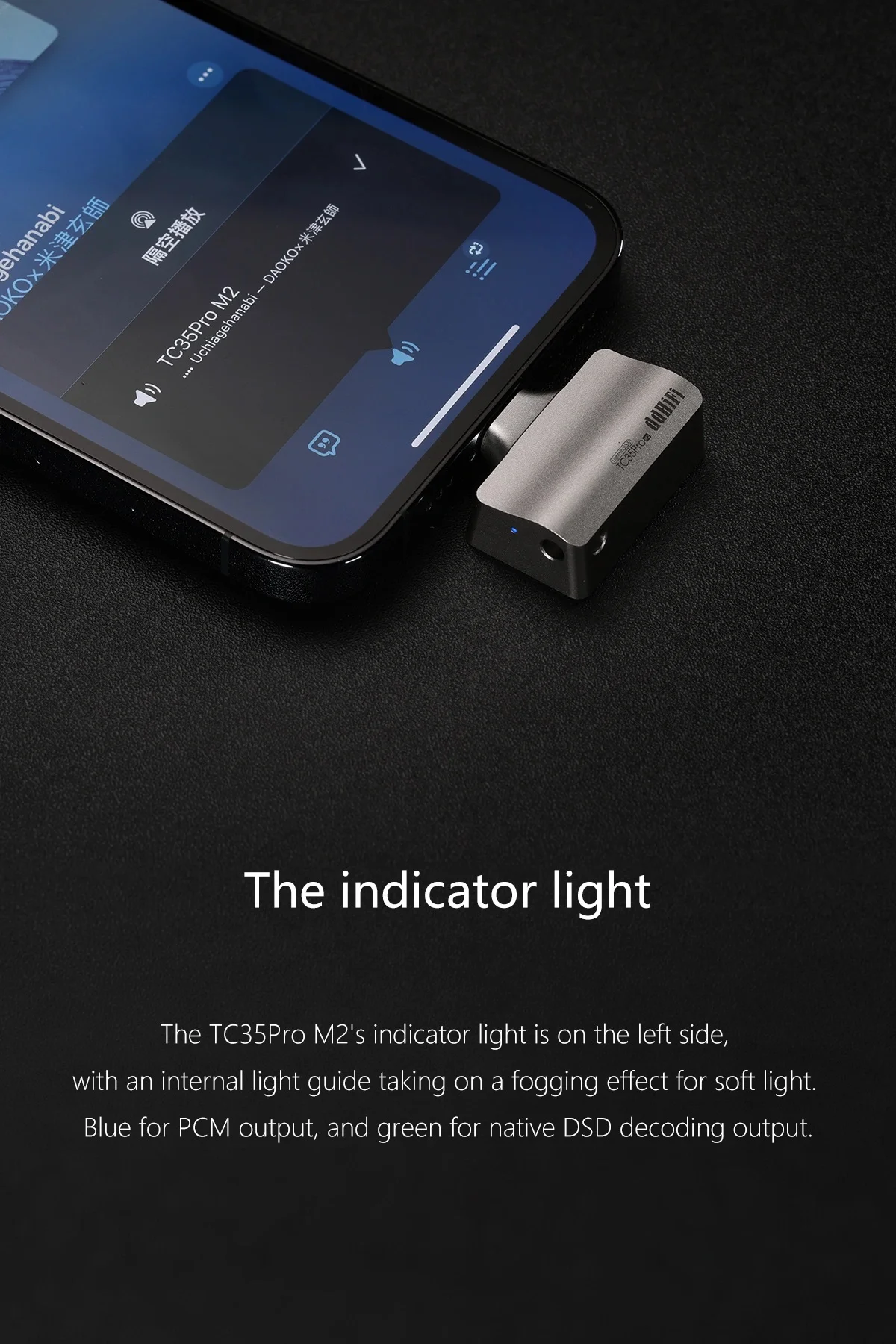 ddHiFi TC35Pro (Mountain2) USB-C to 3.5mm TRS Unbalanced Portable USB DAC &amp; Headphone Amplifier Adapter [2nd Gen]