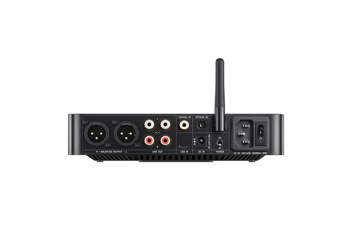 FiiO K13 R2R rear ports