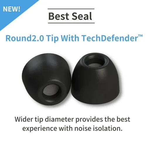 Comply TRZ-500 Round 2.0 Foam Eartips