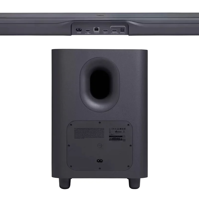JBL Bar 500 5.1-Channel Dolby Atmos Wireless Bluetooth/WiFi Network Soundbar Speaker with 10” Wireless Subwoofer