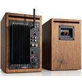 Audioengine HD5 bookshelf speakers (Real Wood Walnut Veneer)