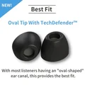 Comply TOZ-500 500 Series Oval Foam Eartips