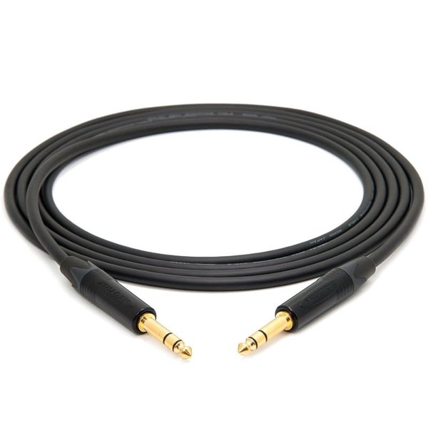 Canare L-4E5C 6.35mm (1/4-inch) TRS to 6.35mm (1/4-inch) TRS Stereo Interconnect Cable