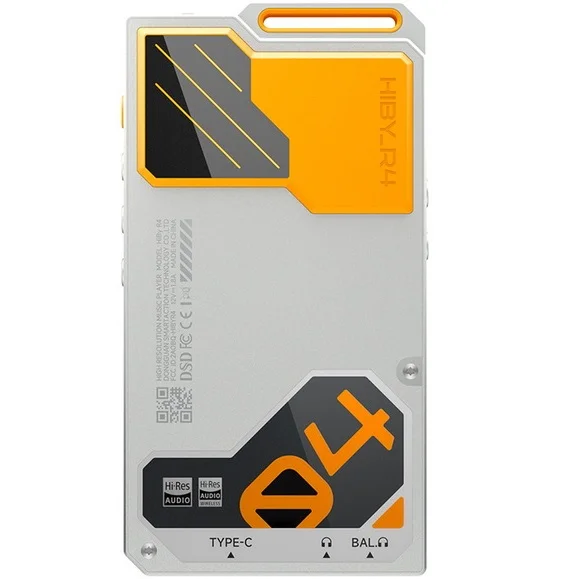 HiBy R4 (Silver/Orange)
