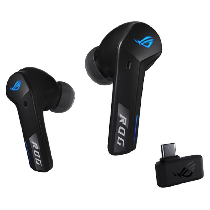 ROG Cetra SpeedNova True Wireless Bluetooth+2.4GHz Noise-Cancelling Gaming In-Ear Earphone with Mic - Black