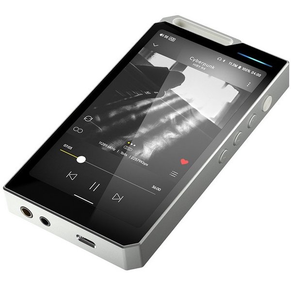 HiBy R4 MQA Digital Audio Player - Silver/White