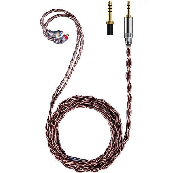 FiiO LC-RC 2024 4-core MMCX Stranded Furukawa Silver-plated Monocrystalline Copper Hybrid Upgrade Cable FiiO LC-RC 2024 4-core MMCX Stranded Furukawa Silver-plated Monocrystalline Copper Hybrid Upgrade Cable