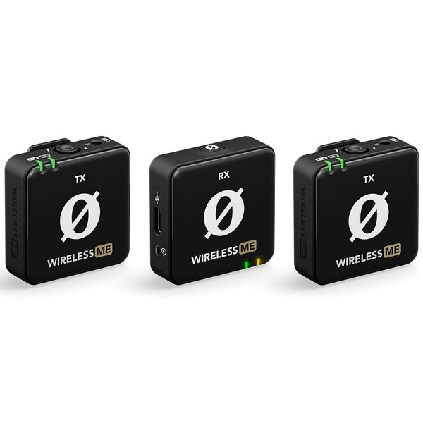RODE Wireless ME Dual (Triple Channel) Compact Wireless Microphone System RODE Wireless ME Dual (Triple Channel) Compact Wireless Microphone System