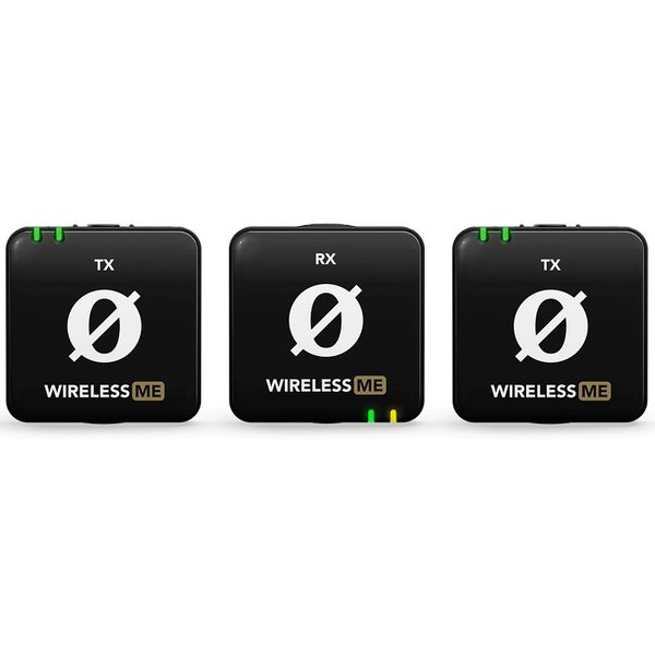 RODE Wireless ME Dual (Triple Channel) Compact Wireless Microphone System RODE Wireless ME Dual (Triple Channel) Compact Wireless Microphone System