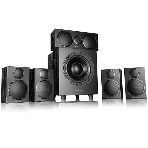 Wharfedale DX-3 HCP 5.1 Passive Surround System with Centre Speaker & 8-inch (8") Powered Subwoofer