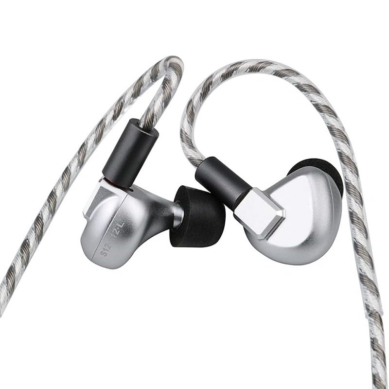 LETSHUOER S12 Planar Magnetic (1PMD) In-Ear Earphone - Silver