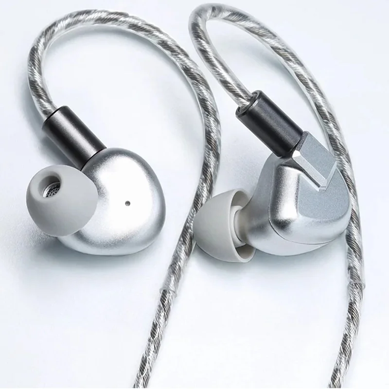 LETSHUOER S12 Planar Magnetic (1PMD) In-Ear Earphone - Silver