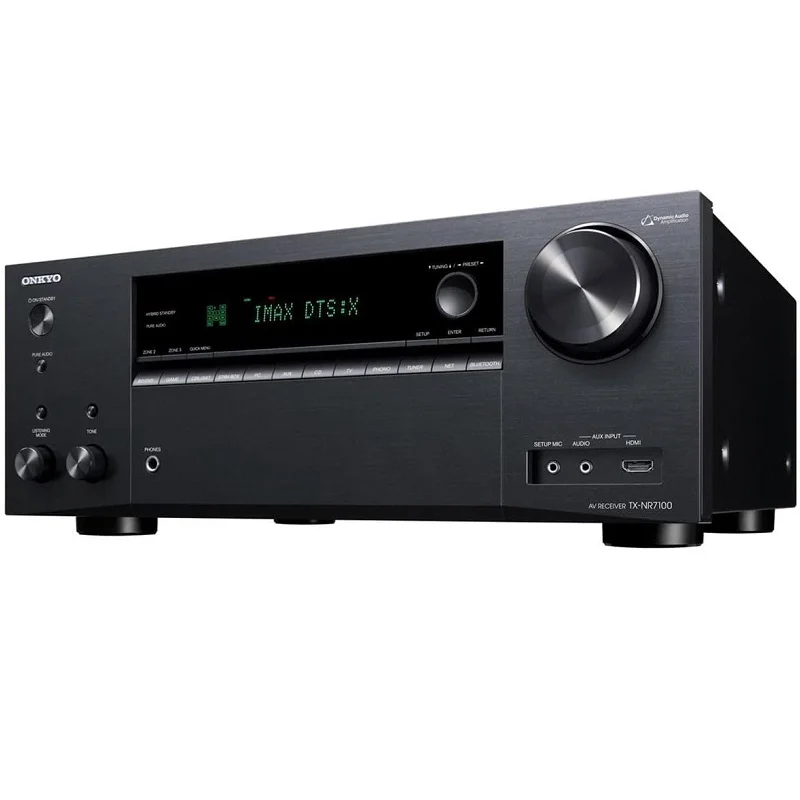 Onkyo TX-NR7100 9.2 Channel THX Certified 8K Hi-Fi Network AV Receiver (with Dolby Atmos, DTS:X)