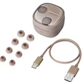 Audio-Technica ATH-SQ1TW2 True Wireless Bluetooth In-Ear Earphone with Mic - Jet Black