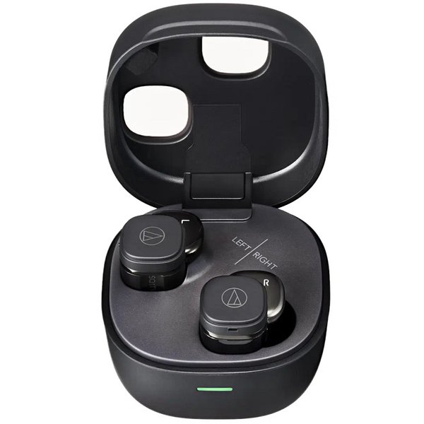 Audio-Technica ATH-SQ1TW2 True Wireless Bluetooth In-Ear Earphone with Mic - Jet Black Audio-Technica ATH-SQ1TW2 True Wireless Bluetooth In-Ear Earphone with Mic - Jet Black