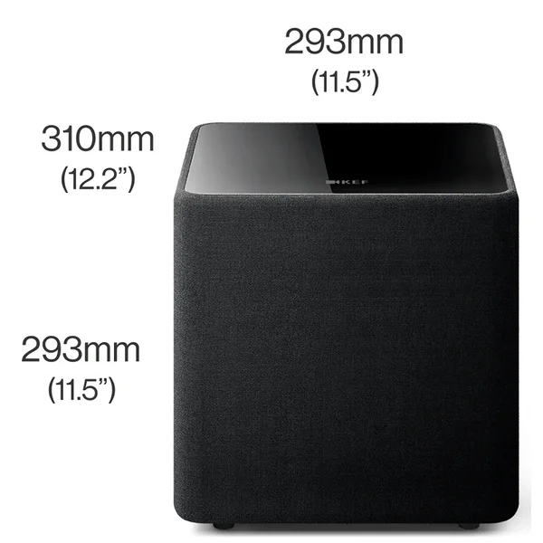 KEF Kube 8 MIE Sealed 8-inch (8") Powered Subwoofer