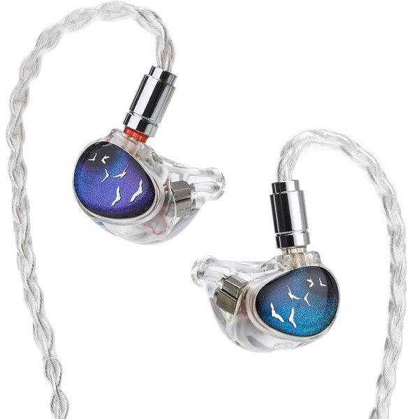 Celest PhoenixCall 5-Driver (2PMD+2BA+1DD) Tribrid In-Ear Earphone - Clear [Display Set]