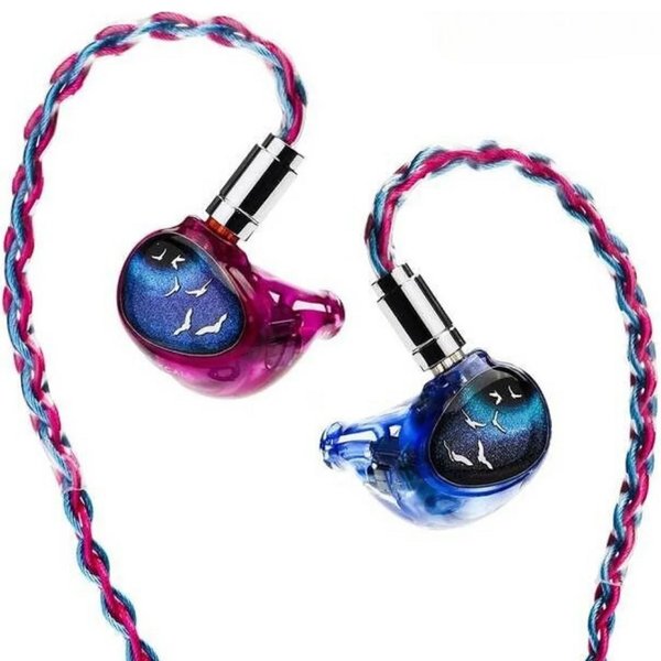 Celest PhoenixCall 5-Driver (2PMD+2BA+1DD) Tribrid In-Ear Earphone - Purple/Blue Celest PhoenixCall 5-Driver (2PMD+2BA+1DD) Tribrid In-Ear Earphone - Purple/Blue