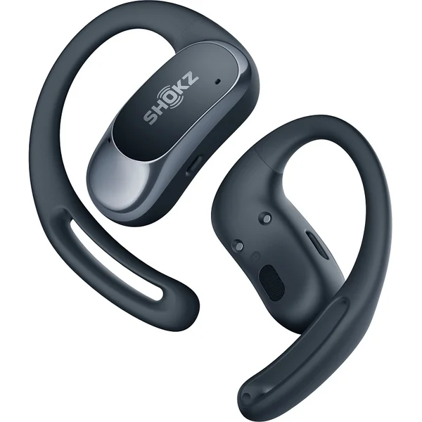 Shokz OpenFit Air True Wireless Bluetooth Air Conduction Open-Ear Earphone with Mic - Black