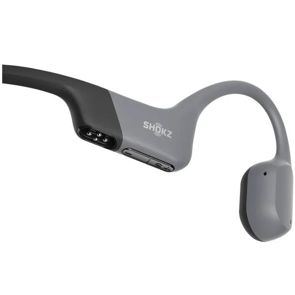 Shokz OpenSwim Pro Waterproof Wireless Bluetooth Digital Audio Player Bone Conduction Headphone with Mic - Grey