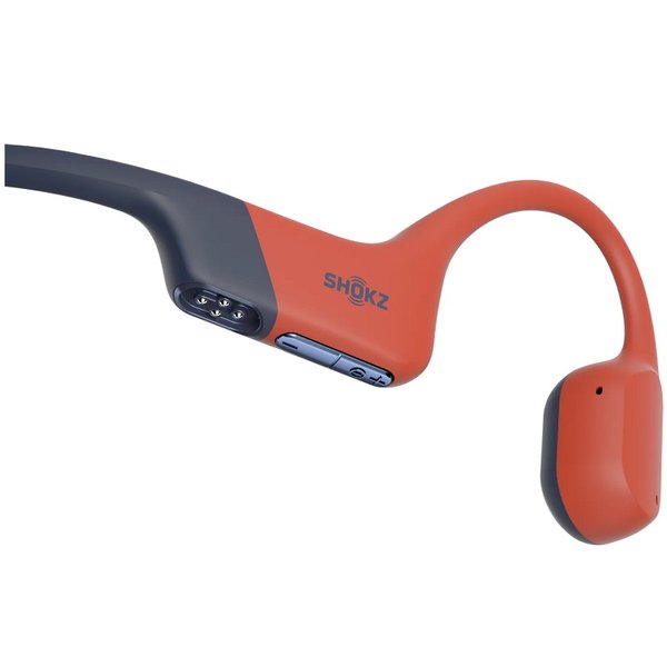 Shokz OpenSwim Pro Waterproof Wireless Bluetooth Digital Audio Player Bone Conduction Headphone with Mic - Red Shokz OpenSwim Pro Waterproof Wireless Bluetooth Digital Audio Player Bone Conduction Headphone with Mic - Red