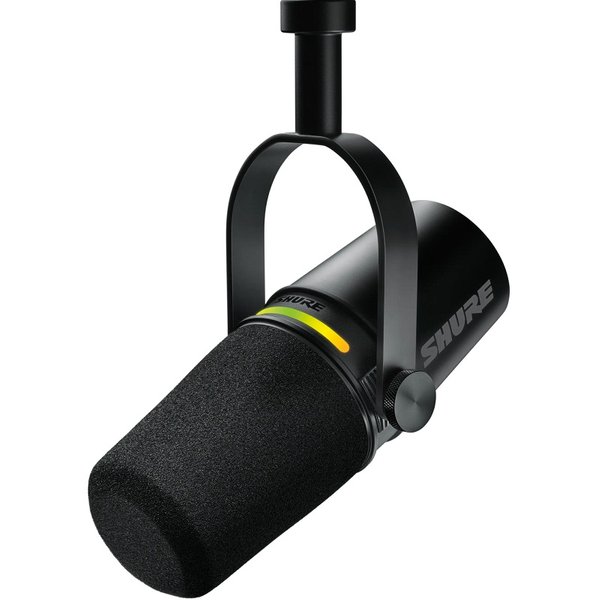 Shure MV7+ Cardioid Dynamic Podcast USB/XLR Microphone - Black Shure MV7+ Cardioid Dynamic Podcast USB/XLR Microphone - Black