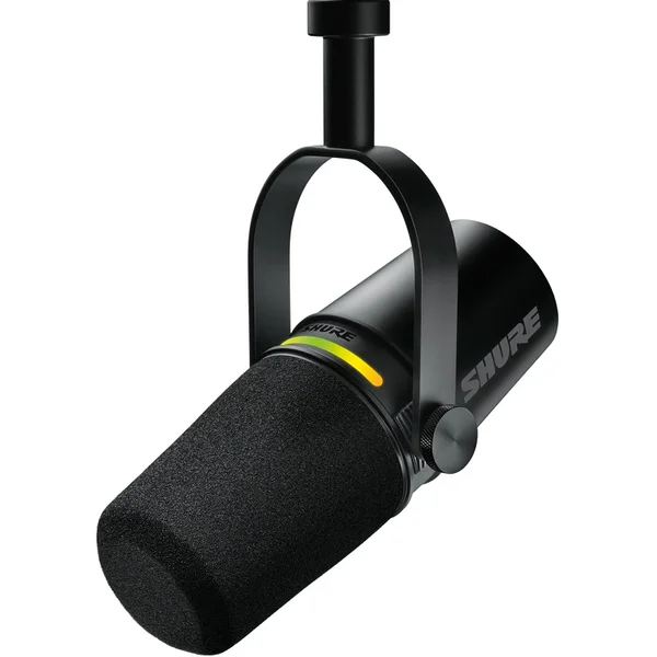 Shure MV7+ Cardioid Dynamic Podcast USB/XLR Microphone - Black