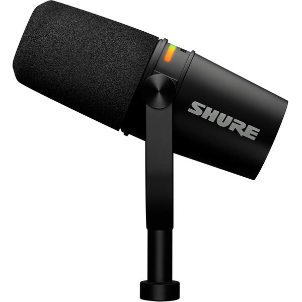 Shure MV7+ Cardioid Dynamic Podcast USB/XLR Microphone - Black Shure MV7+ Cardioid Dynamic Podcast USB/XLR Microphone - Black
