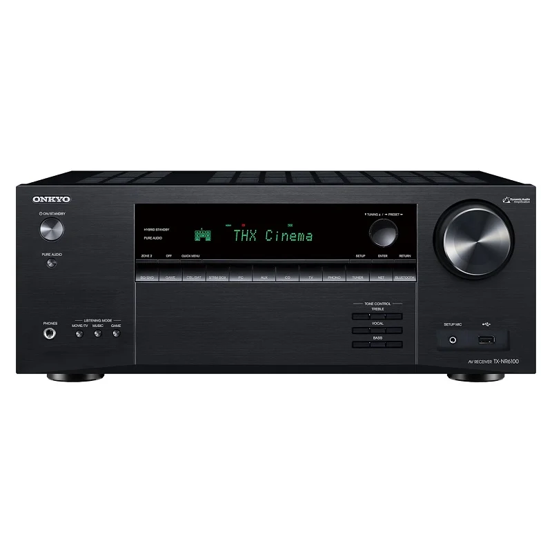 ONKYO TX-NR6100 7.2 Channel THX 8K Network Dolby Atmos AVR AV Receiver