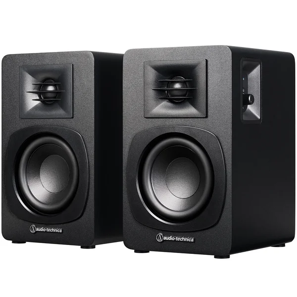 Audio-Technica AT-SP3X Wireless Bluetooth Desktop Bookshelf Speakers