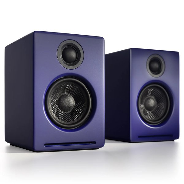 Audioengine A2+ Wireless Bluetooth Desktop Bookshelf Speakers - Matte Blue Audioengine A2+ Wireless Bluetooth Desktop Bookshelf Speakers - Matte Blue