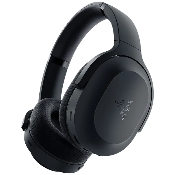 Razer Barracuda Wired/Wireless Bluetooth+2.4GHz Over-Ear Gaming Headset with Mic - Black