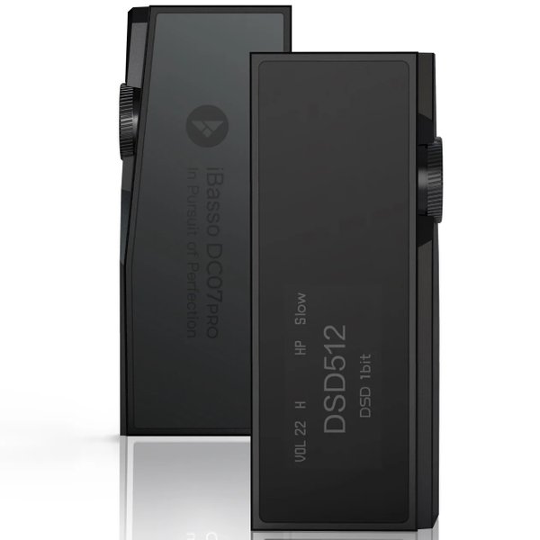 iBasso DC07PRO MQA Type-C USB to 3.5/4.4mm Balanced DAC & Headphone Amplifier Adapter - Black iBasso DC07PRO MQA Type-C USB to 3.5/4.4mm Balanced DAC & Headphone Amplifier Adapter - Black