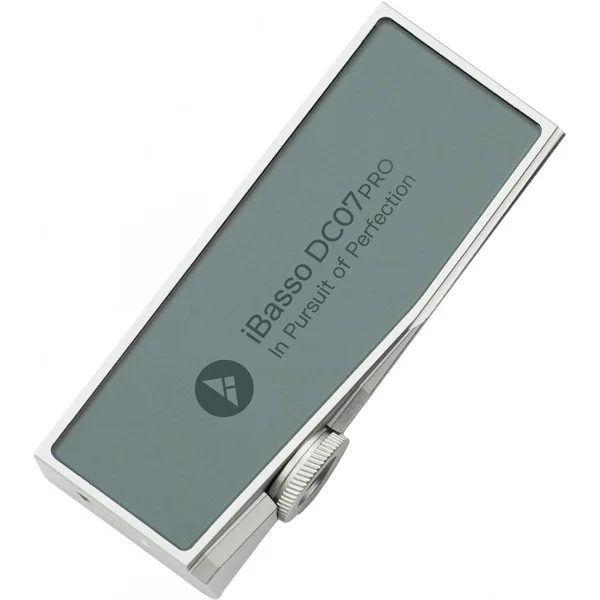 iBasso DC07PRO MQA Type-C USB to 3.5/4.4mm Balanced DAC & Headphone Amplifier Adapter - Silver