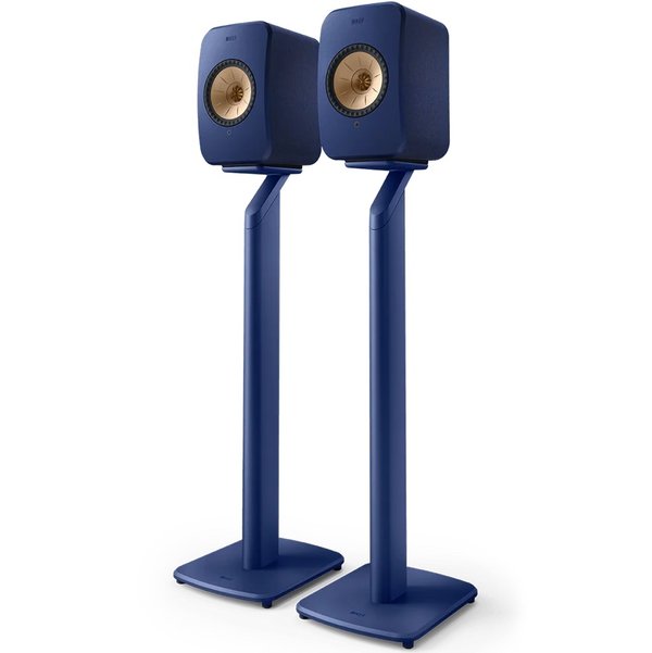 KEF S1 Floor Speaker Stands for LSX Series - Cobalt Blue KEF S1 Floor Speaker Stands for LSX Series - Cobalt Blue