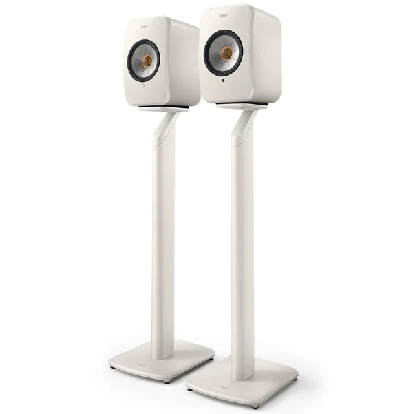 KEF S1 Floor Speaker Stands for LSX Series - Mineral White