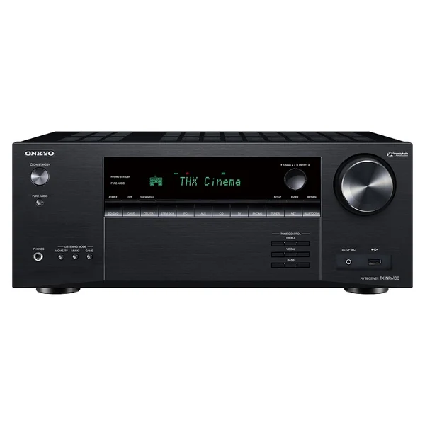Onkyo TX-NR6100 7.2 Channel THX Certified 8K Hi-Fi Network AV Receiver (with Dolby Atmos, DTS:X)