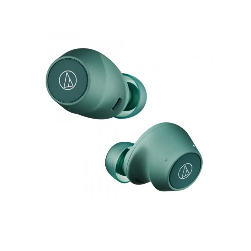 Audio-Technica ATH-CKS30TW+ True Wireless Bluetooth Noise-Cancelling In-Ear Earphone with Mic - Evergreen