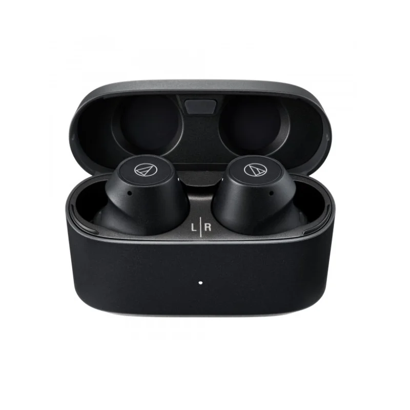 Audio-Technica ATH-CKS30TW+ True Wireless Bluetooth Noise-Cancelling In-Ear Earphone with Mic - Black