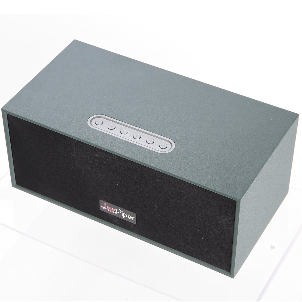 JazPiper PiCO T300 Wireless Bluetooth Karaoke Desktop Speaker & Network Streaming Karaoke System with Dual Handheld Microphones