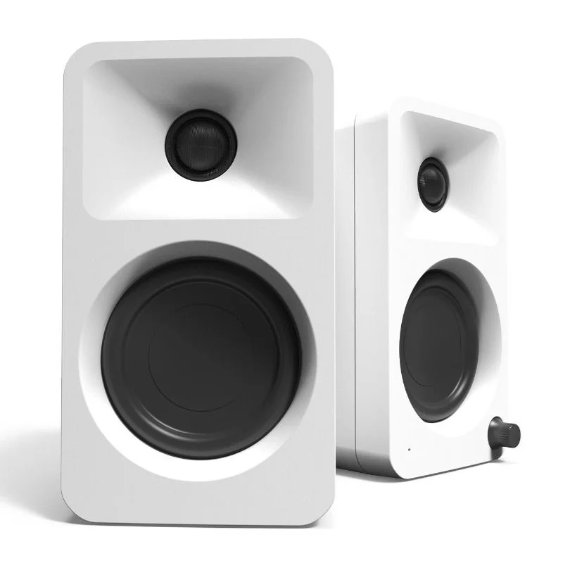 Kanto ORA audiophile desktop speakers (Matte White)