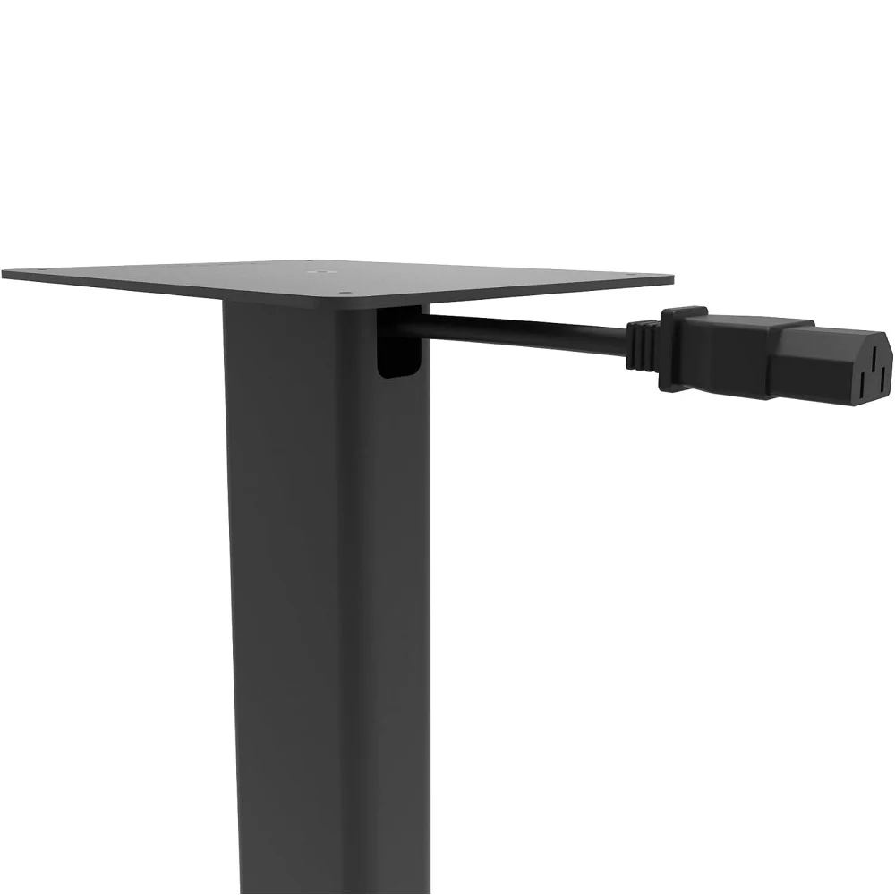 Kanto ST34 (Matte Black) Floor Stands with MDF Base