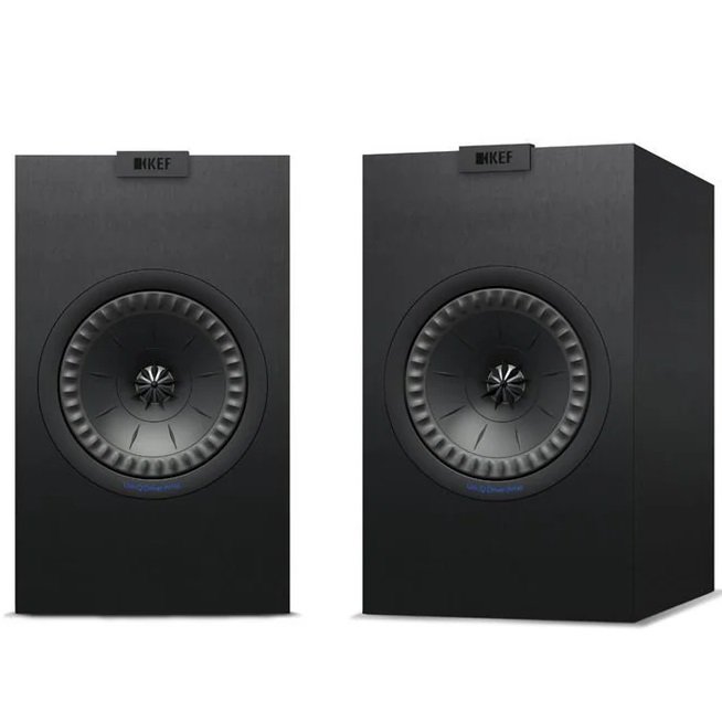 KEF Q150 2-Way Passive Desktop Bookshelf Speakers (Black)